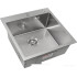 Кухонная мойка ARFEKA Eco AR 500*500 Satin Decor Volcanic Rock