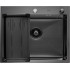 Кухонная мойка ARFEKA Eco AR мойка 600*500, коландер G, дозатор Black Decor Millet +CL AR G+DS AR