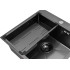 Кухонная мойка ARFEKA Eco AR мойка 600*500, коландер G, дозатор Black Decor Millet +CL AR G+DS AR