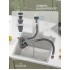 Кухонная мойка Roxen Stage Plus 560250-60 многофункциональная 8 в 1 (60*48/сатин)