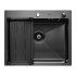 Кухонная мойка ARFEKA Eco AR мойка 600*500, коландер G, дозатор Black Decor +CL AR G+DS AR