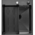 Кухонная мойка ARFEKA Eco AR мойка 450*500, коландер G, дозатор Black Decor +CL AR G+DS AR