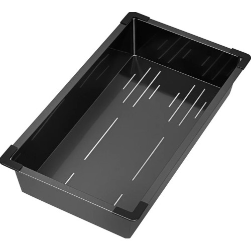 Кухонная мойка ARFEKA Eco AR мойка 450*500, коландер G, дозатор Black Decor +CL AR G+DS AR