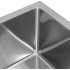 Кухонная мойка ARFEKA Eco AR мойка 500*500, коландер G, дозатор Satin Decor Millet +CL AR G+DS AR