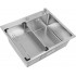 Кухонная мойка ARFEKA Eco AR мойка 600*500, коландер G, дозатор Satin +CL AR G+DS AR