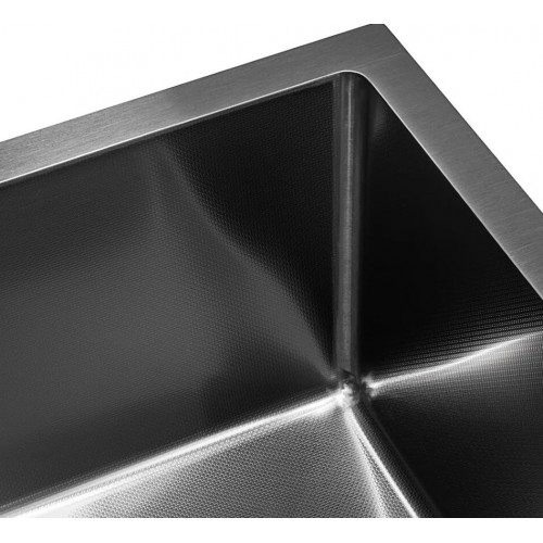 Кухонная мойка ARFEKA ECO AR 700*500 BLACK PVD NANO DECOR MILLET GRAINS