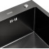 Кухонная мойка ARFEKA ECO AR 700*500 BLACK PVD NANO DECOR VOLCANIC ROCK