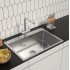 Кухонная мойка ARFEKA ECO AR 700*500 SATIN DECOR VOLCANIC ROCK