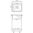 Кухонная мойка Polygran Blade 500 (космос)