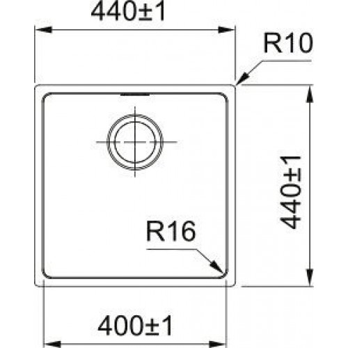 Кухонная мойка Franke FEX 210-40 127.0688.781 (стальной)