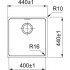 Кухонная мойка Franke FEX 210-40 127.0688.781 (стальной)