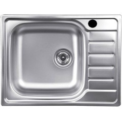Кухонная мойка КромРус N-280 RUS чаша слева (без сифона)
