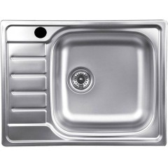 Кухонная мойка КромРус N-280 RUS чаша справа (без сифона)