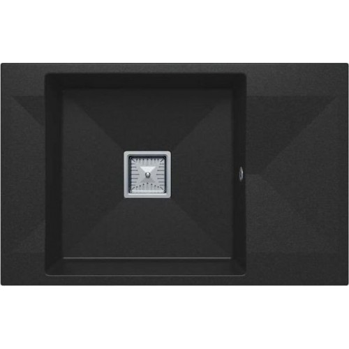 Кухонная мойка Polygran Blade 760 (черный)