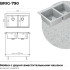 Кухонная мойка Polygran Brig 790 (светло-серый)