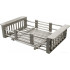 Кухонная мойка Schtoff Best Decor Silver 5550 + коландер KR-1 GREY + дозатор SD-1 GREY