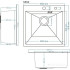 Кухонная мойка Schtoff Best Decor Silver 5550 + коландер KR-1 GREY + дозатор SD-1 GREY