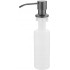 Кухонная мойка Schtoff Best Decor Silver 5550 + коландер металл K-1 BLACK + дозатор SD-1 GREY