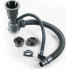 Кухонная мойка Schtoff Best Silver 6050 + коландер металл K-1 BLACK + дозатор SD-1 SILVER