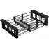 Кухонная мойка Schtoff Undermount Best Decor Black 5545 + коландер KR-1 BLACK+ дозатор SD-1 BLACK