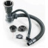 Кухонная мойка Schtoff Undermount Best Decor Silver 5545 + коландер KR-1 GREY + дозатор SD-1 SILVER