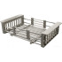 Кухонная мойка Schtoff Undermount Best Decor Silver 5545 + коландер KR-1 GREY + дозатор SD-1 SILVER