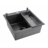 Кухонная мойка FUTUR FK 5050 Eco Embossing Pop-up Roll plus (Black Nano)