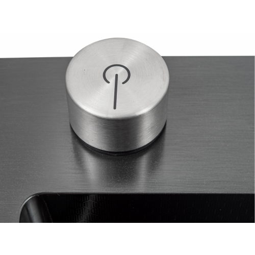 Кухонная мойка FUTUR FK 5050 Eco Embossing Pop-up Board plus (Black Nano)