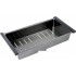Кухонная мойка FUTUR FK 5550 Eco Embossing Pop-up (Black Nano) Mixer plus RAGLO R86.41.09