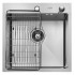 Кухонная мойка ARFEKA ECO AR 50х50+CL AR F+DS AR (Satin)