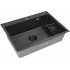 Кухонная мойка ARFEKA ECO AR 70х50+CL AR G+DS AR (Black Decor Millet)