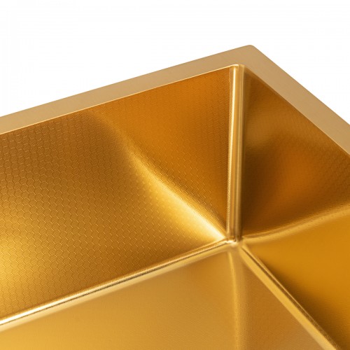 Кухонная мойка ARFEKA ECO AR 70х50+CL AR G+DS AR (Gold Decor)