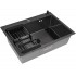 Кухонная мойка ARFEKA ECO AR 70х50+CL AR+DS AR (Black)