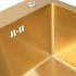 Кухонная мойка ARFEKA ECO AR 70х50+CL AR+DS AR (Gold)