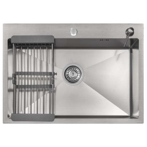 Кухонная мойка ARFEKA ECO AR 70х50+CL AR+DS AR (Satin Decor)