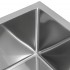 Кухонная мойка ARFEKA ECO AR 70х50+CL AR+DS AR (Satin Decor Millet Grains)
