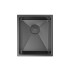 Кухонная мойка Zorg Zerox 38 U / IF PVD GUNBLACK