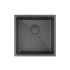 Кухонная мойка Zorg Zerox 44 U / IF ZURINOX PVD GUNBLACK