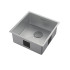 Кухонная мойка Zorg Zerox 44 U / IF ZURINOX STEEL