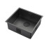 Кухонная мойка Zorg Zerox 49 U / IF ZURINOX PVD GUNBLACK