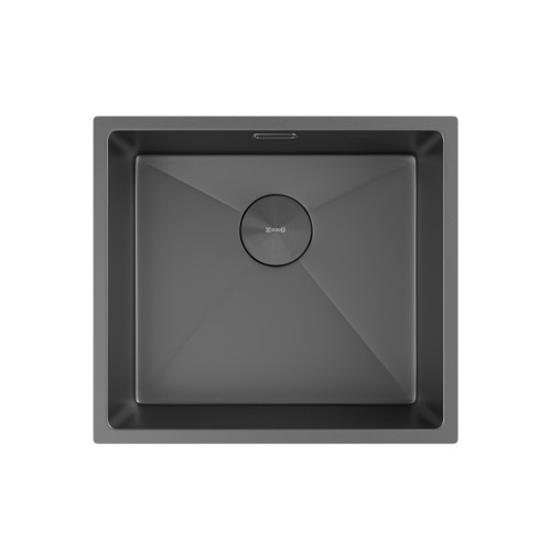 Кухонная мойка Zorg Zerox 49 U / IF ZURINOX PVD GUNBLACK