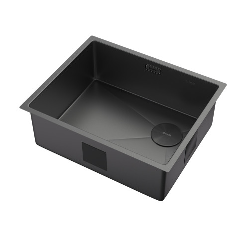 Кухонная мойка Zorg Zerox 54 U / IF SIDE SF ZURINOX PVD GUNBLACK