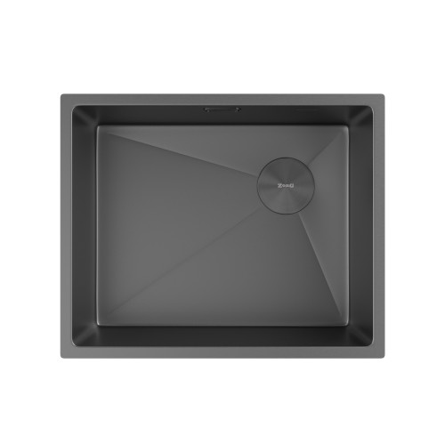 Кухонная мойка Zorg Zerox 54 U / IF SIDE SF ZURINOX PVD GUNBLACK