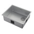 Кухонная мойка Zorg Zerox 54 U / IF SIDE SF ZURINOX STEEL