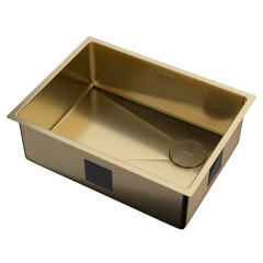 Кухонная мойка Zorg Zerox 59 U / IF SIDE SF PVD GOLD