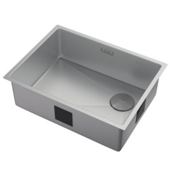 Кухонная мойка Zorg Zerox 59 U / IF SIDE SF ZURINOX STEEL