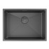 Кухонная мойка Zorg Zerox 59 U / IF ZURINOX PVD GUNBLACK