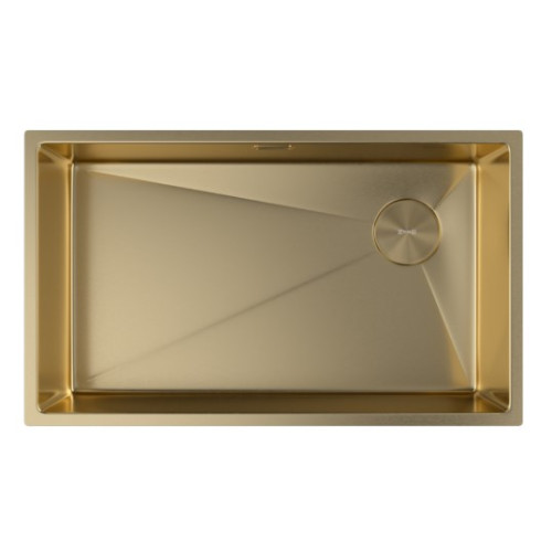 Кухонная мойка Zorg Zerox 74 U / IF SIDE SF PVD GOLD
