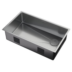 Кухонная мойка Zorg Zerox 74 U / IF SIDE SF STEEL