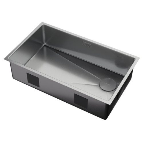 Кухонная мойка Zorg Zerox 74 U / IF SIDE SF STEEL